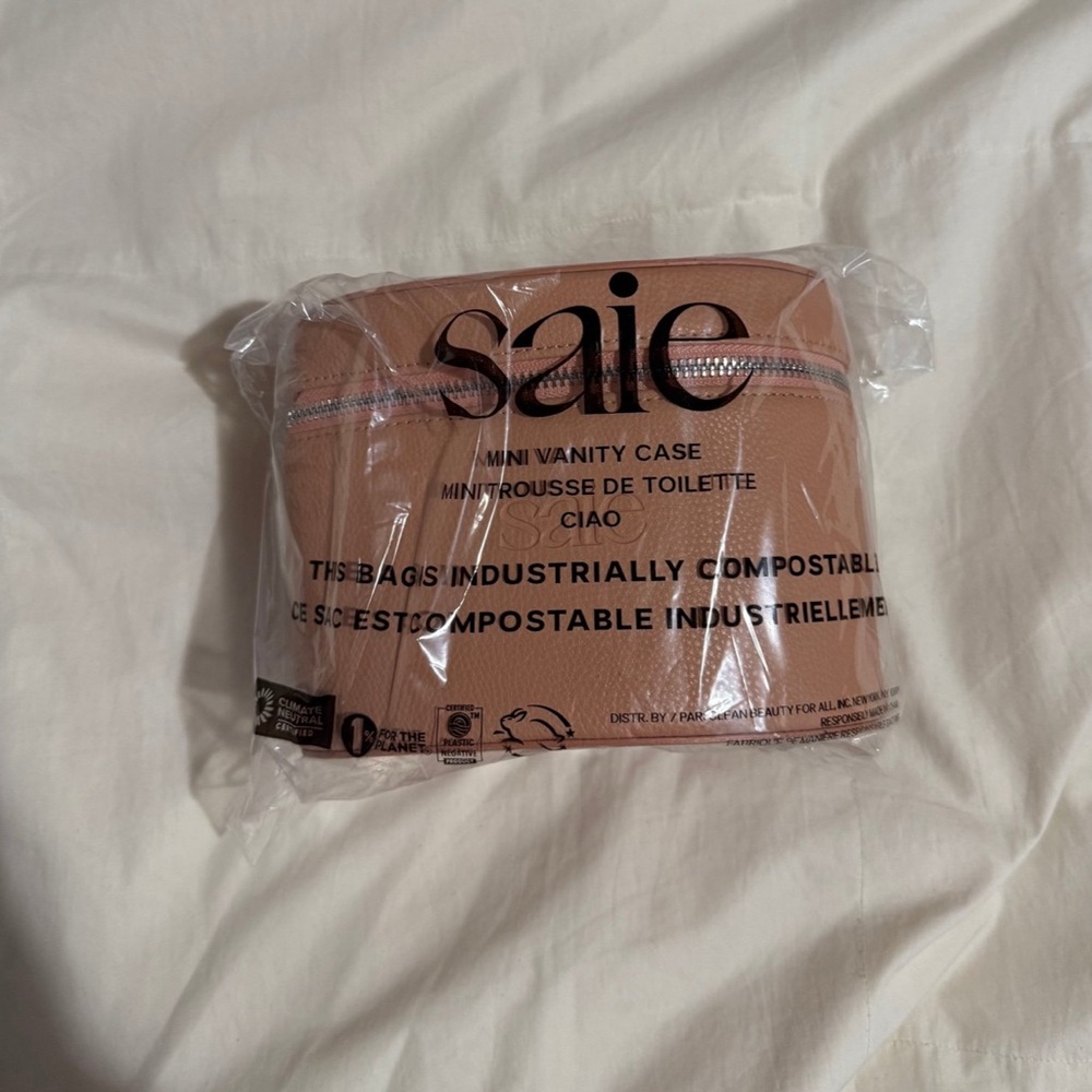 Saie Mini Vanity Case in Nude (Ciao)